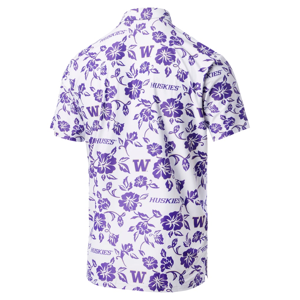Washington Huskies Reyn Spooner Performance Polo - White