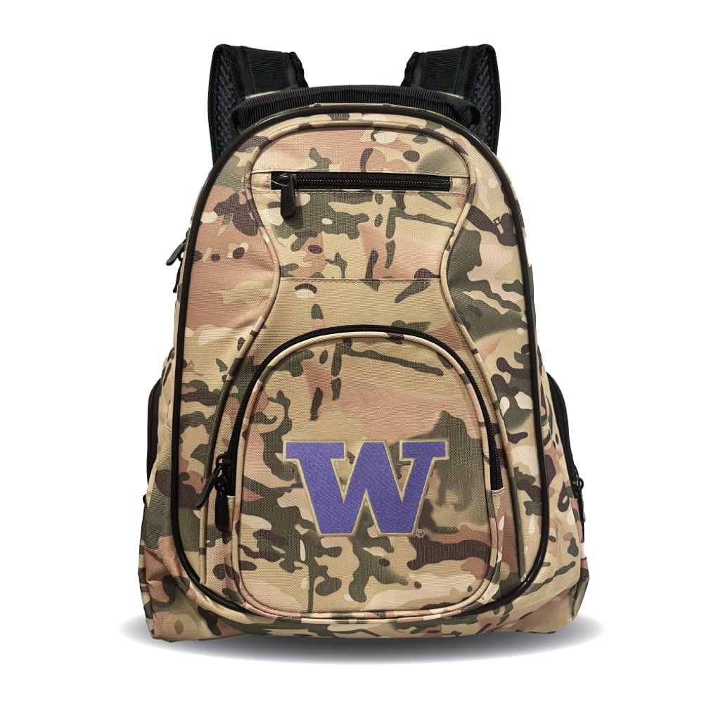 Washington Huskies MOJO 19" Camo Premium Laptop Backpack