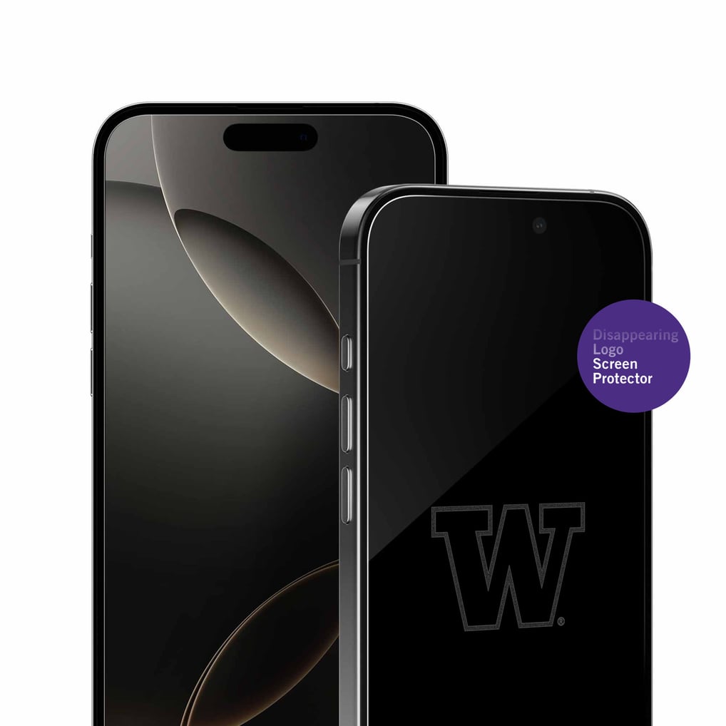 Washington Huskies Clear iPhone Screen Protector