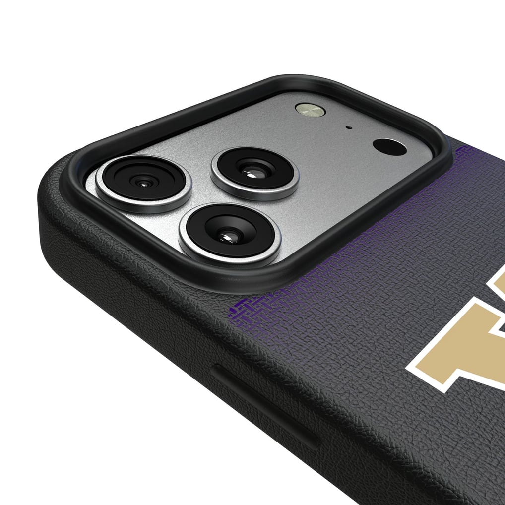 Washington Huskies Linen Logo iPhone Magnetic Bump Case