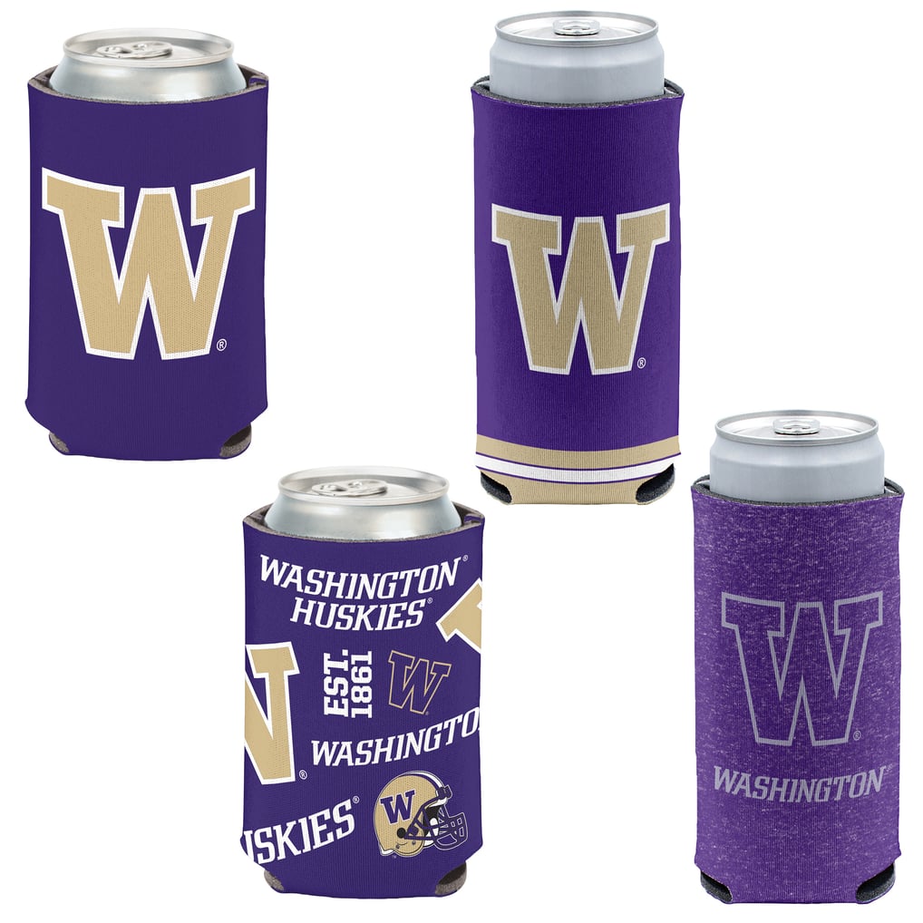 Washington Huskies WinCraft Slim & 12oz. Can Cooler 4-Pack Set