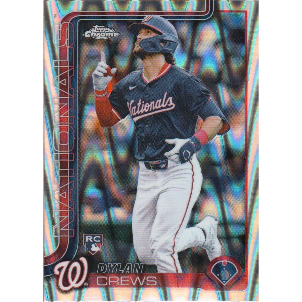 2025 Topps Chrome RayWave Refractors #146 Dylan Crews