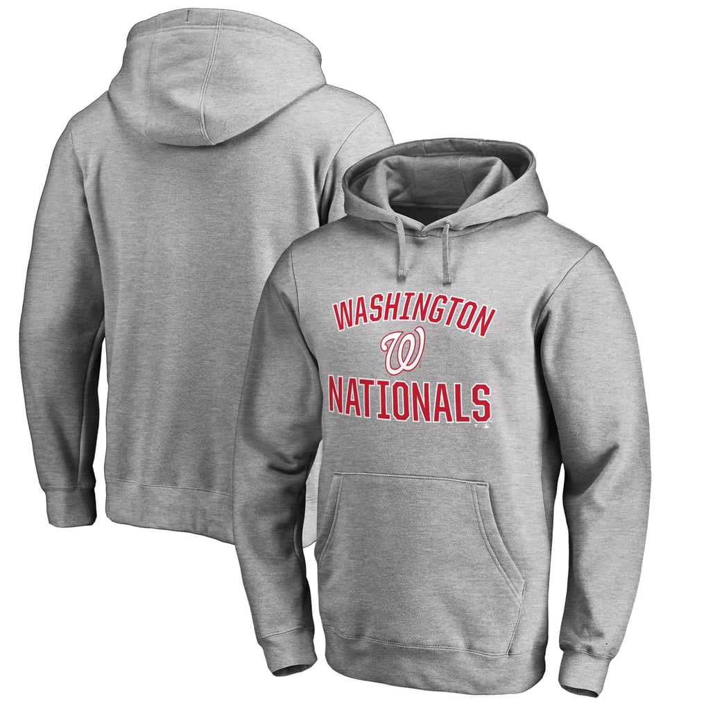 Washington Nationals Victory Arch Pullover Hoodie - Ash