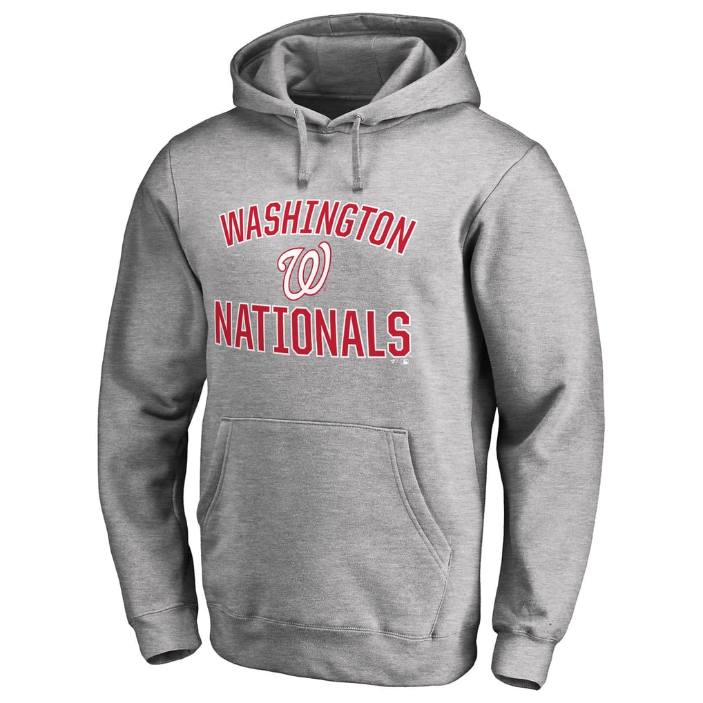 Washington Nationals Victory Arch Pullover Hoodie - Ash