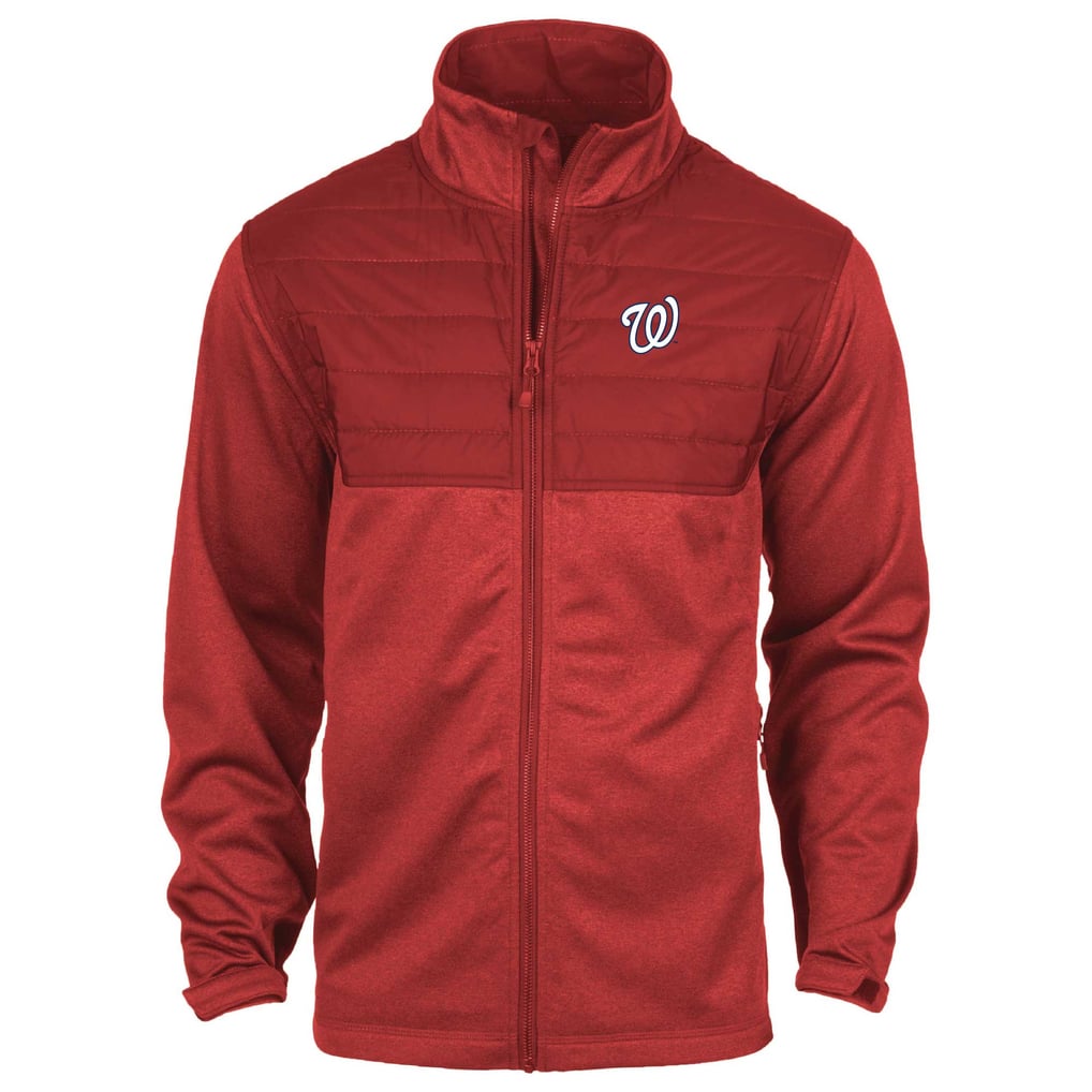 Washington Nationals Dunbrooke Explorer Full-Zip Jacket - Heather Red