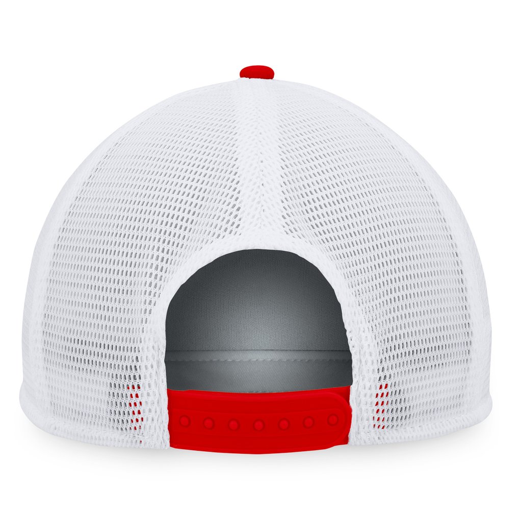  Washington Nationals Fanatics Foam Front Patch Trucker Snapback Hat - Red