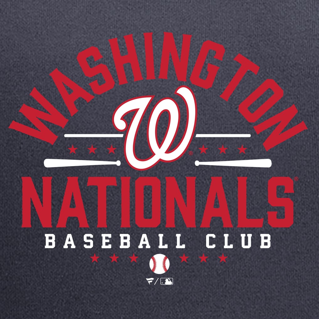 Washington Nationals Hometown Collection Nats Lockup Pullover Hoodie - Navy