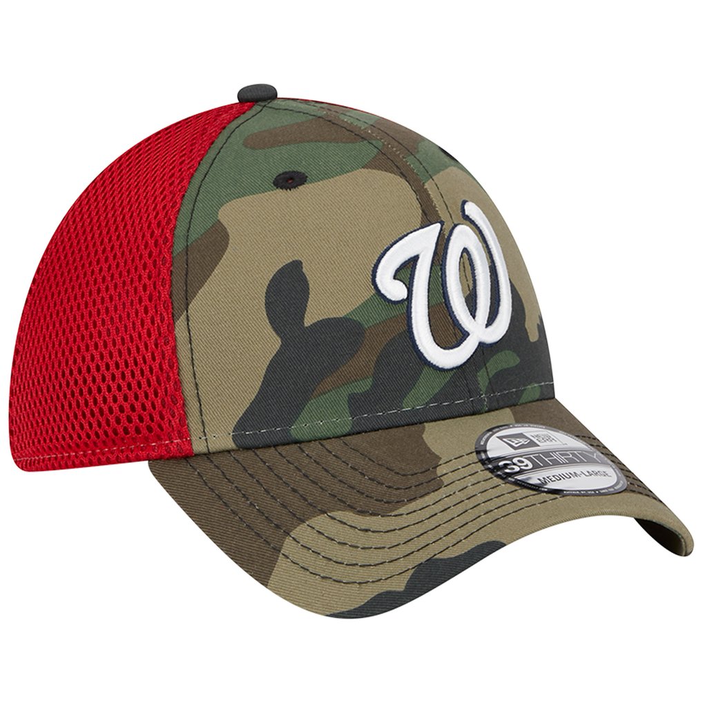 Washington Nationals New Era Team Neo 39THIRTY Flex Hat - Camo