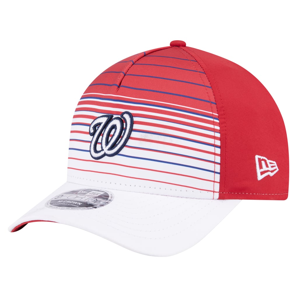 Washington Nationals New Era Gradient 9FORTY M-Crown Adjustable Hat - Red