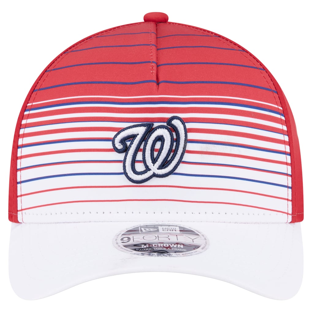  Washington Nationals New Era Gradient 9FORTY M-Crown Adjustable Hat - Red
