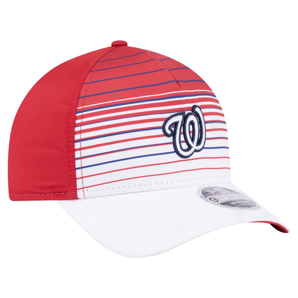  Washington Nationals New Era Gradient 9FORTY M-Crown Adjustable Hat - Red