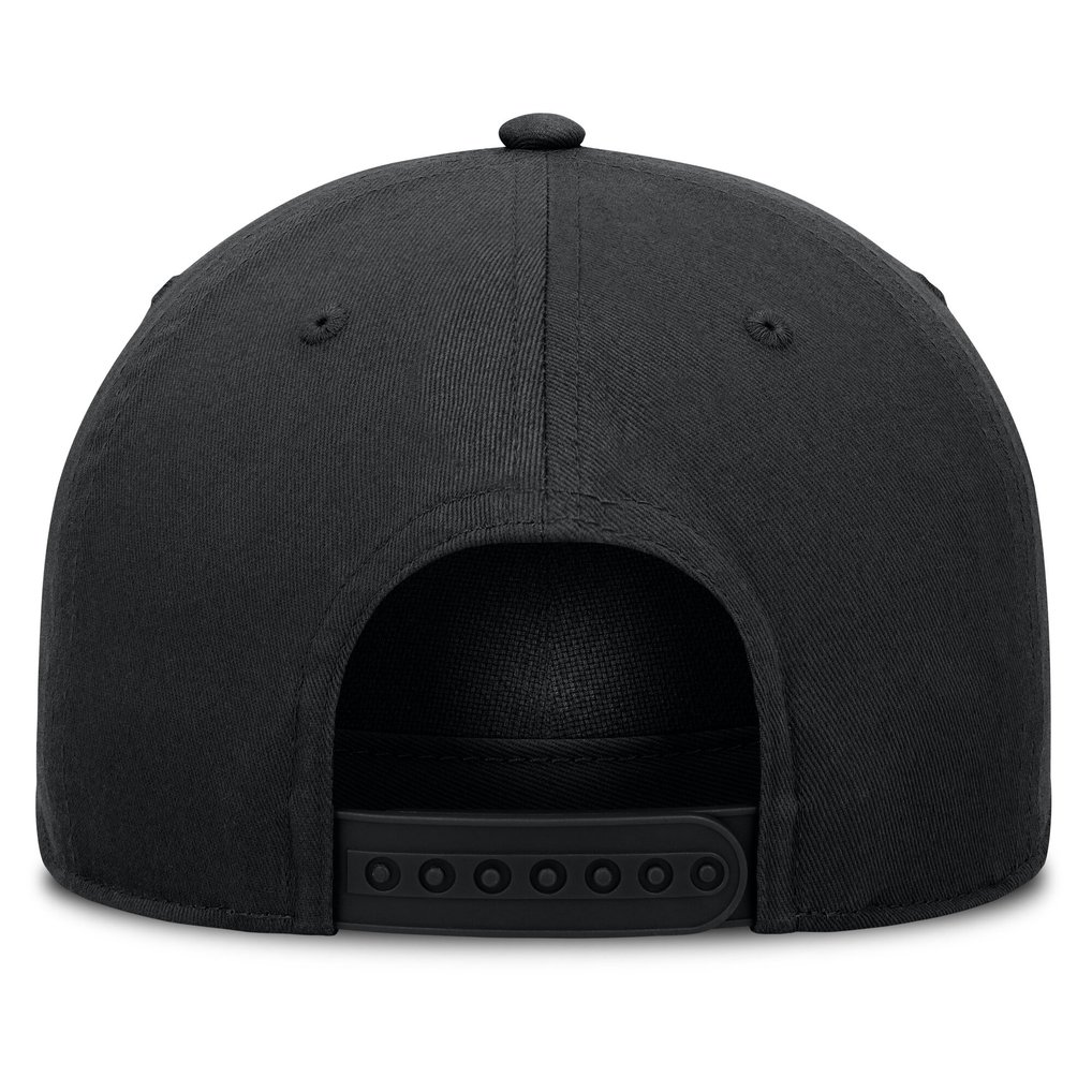 Washington Nationals Nike Rise Dri-FIT A-Frame Adjustable Hat - Black