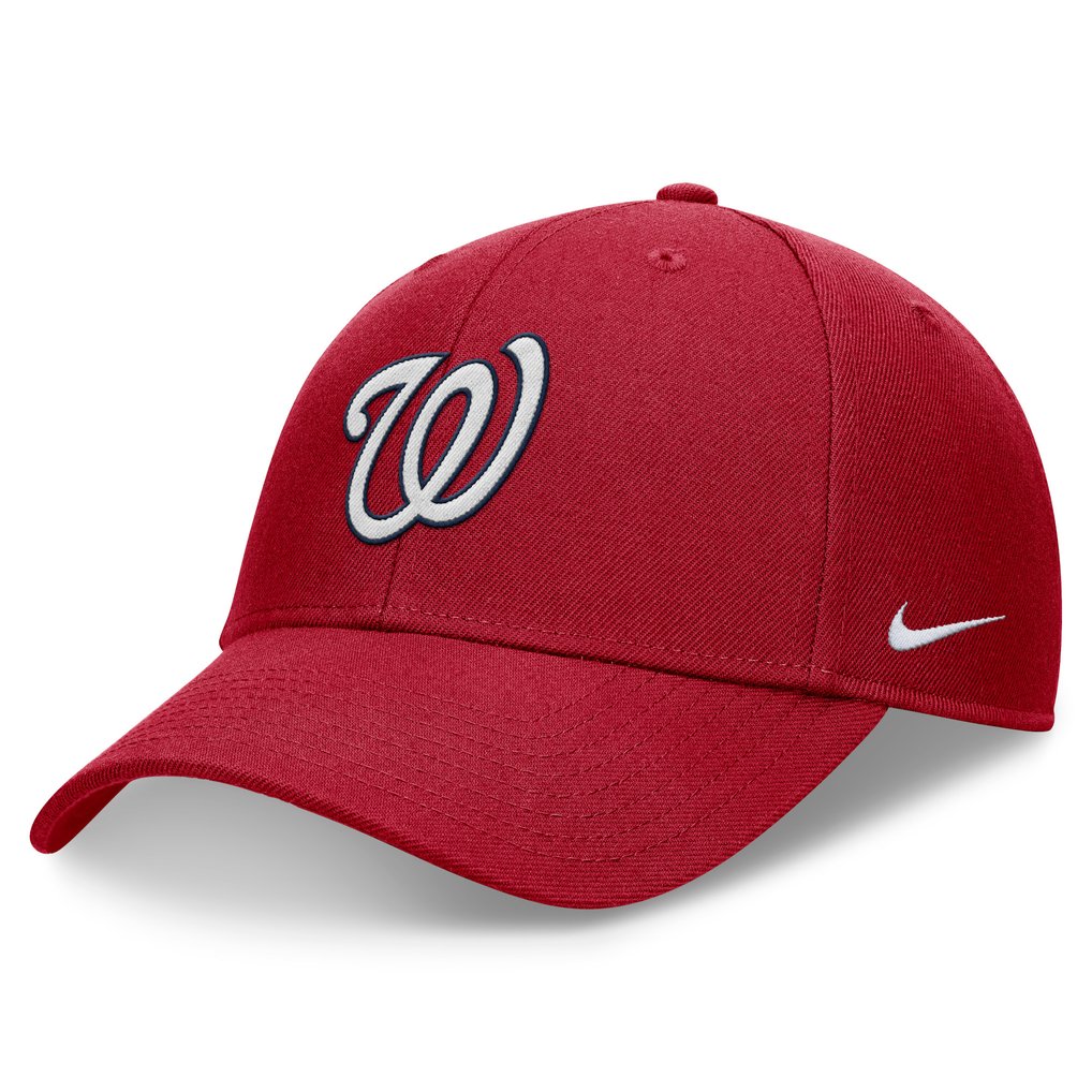 Washington Nationals Nike Club Performance Adjustable Hat - Red