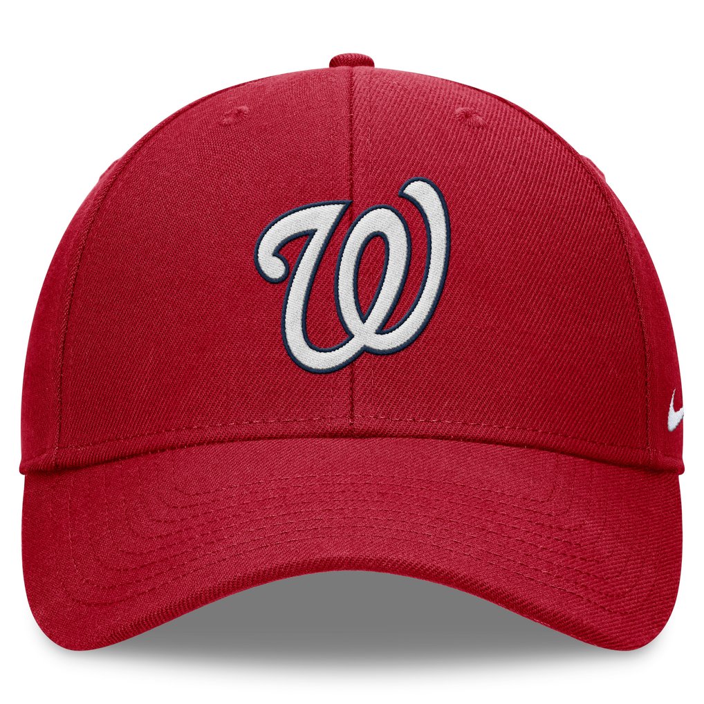 Washington Nationals Nike Club Performance Adjustable Hat - Red