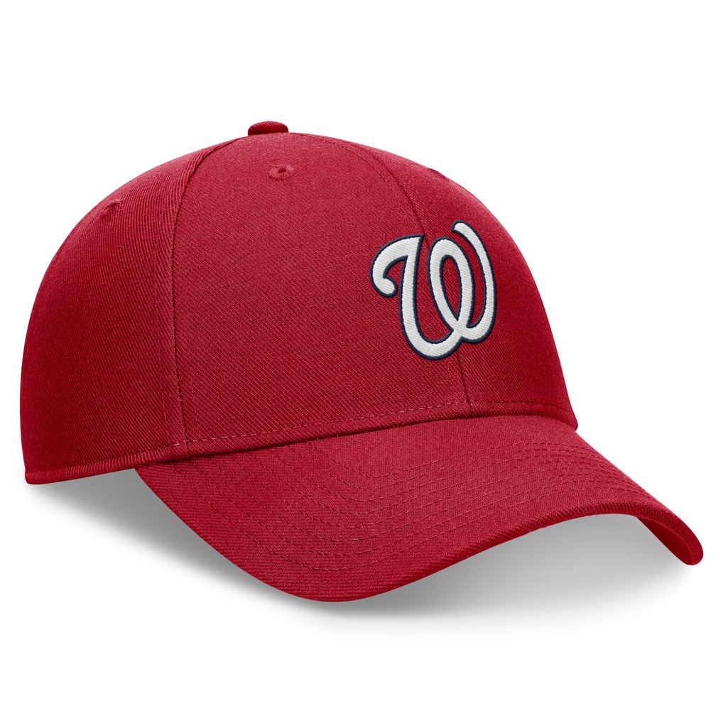 Washington Nationals Nike Club Performance Adjustable Hat - Red