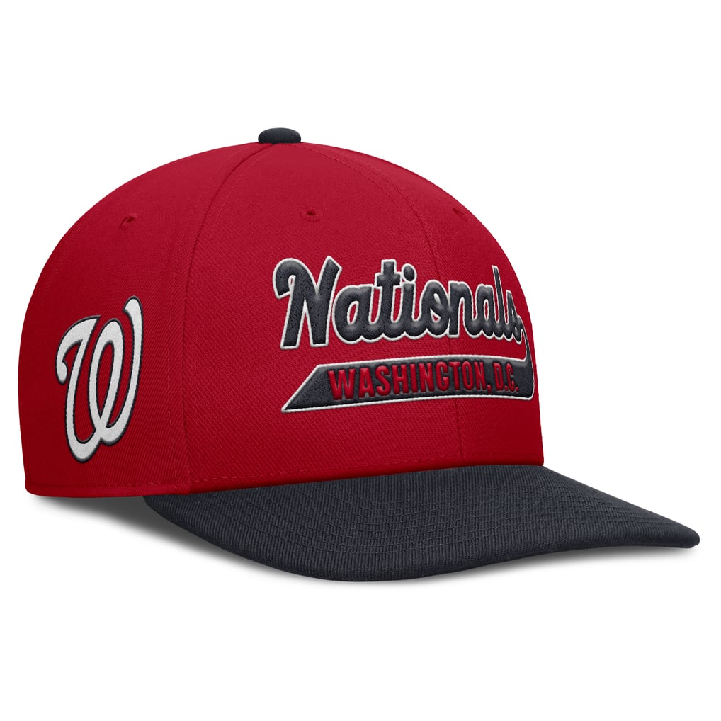 Washington Nationals Nike Pro Performance Snapback Hat - Red/Navy