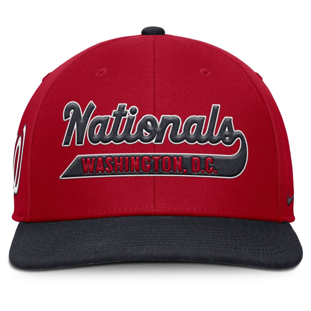 Washington Nationals Nike Pro Performance Snapback Hat - Red/Navy