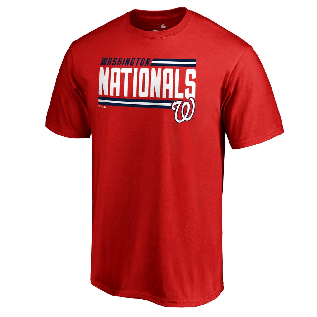 Washington Nationals Onside Stripe T-Shirt - Red