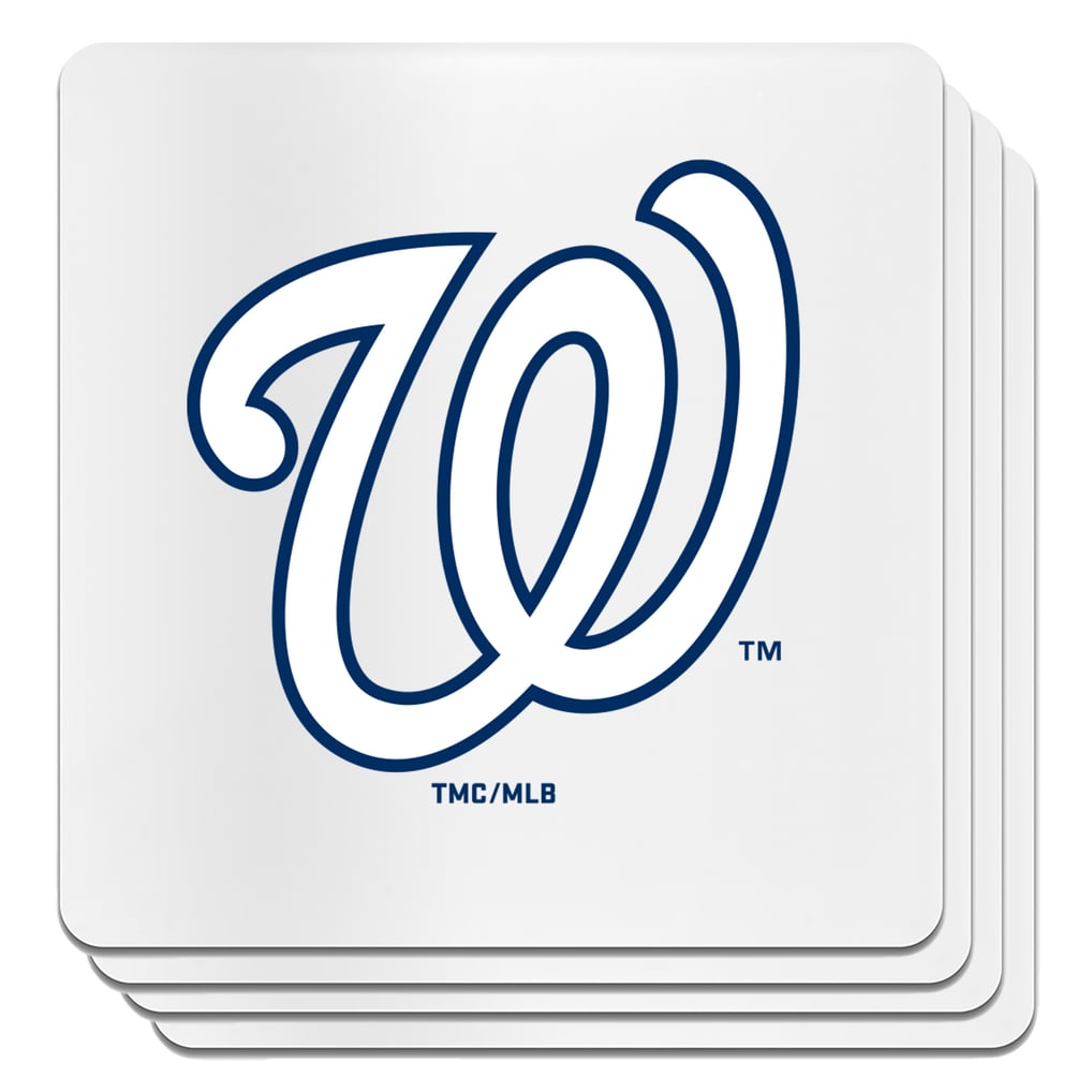 Washington Nationals The Memory Company Square Ceramic Coaster Set