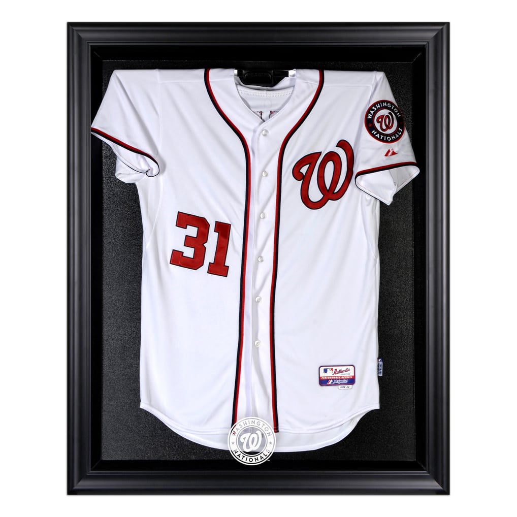 Washington Nationals Fanatics Authentic Black Framed Logo Jersey Display Case