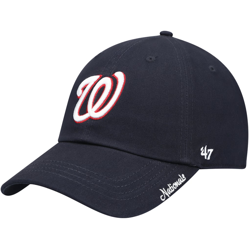 Washington Nationals '47 Women's Team Miata Clean Up Adjustable Hat - Navy