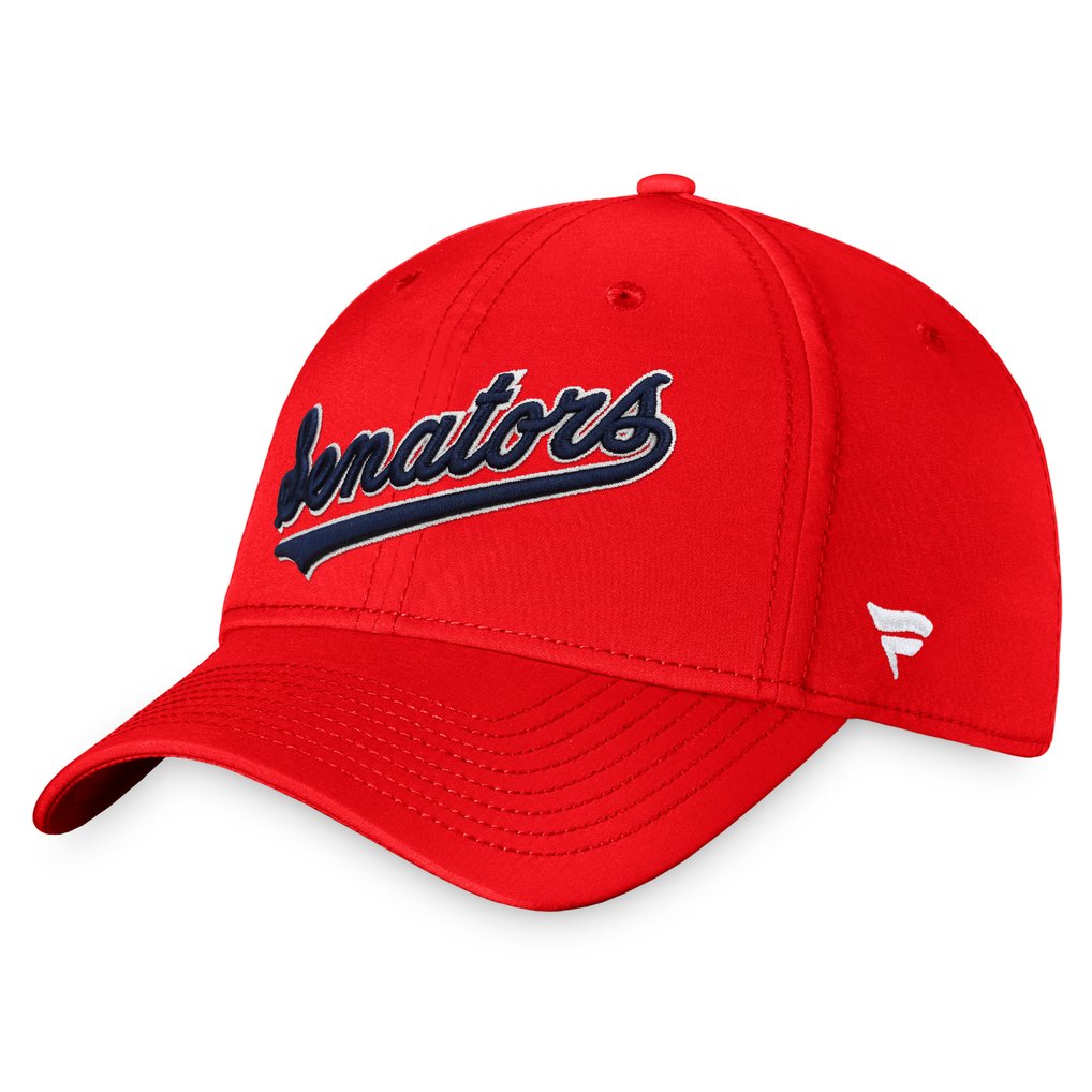Washington Senators Fanatics Cooperstown Core Flex Hat - Red