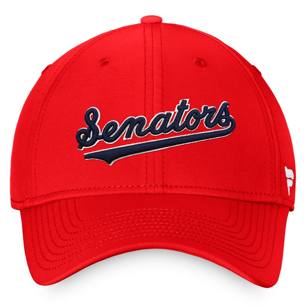 Washington Senators Fanatics Cooperstown Core Flex Hat - Red