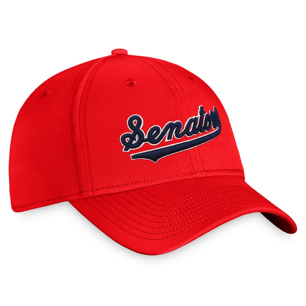 Washington Senators Fanatics Cooperstown Core Flex Hat - Red
