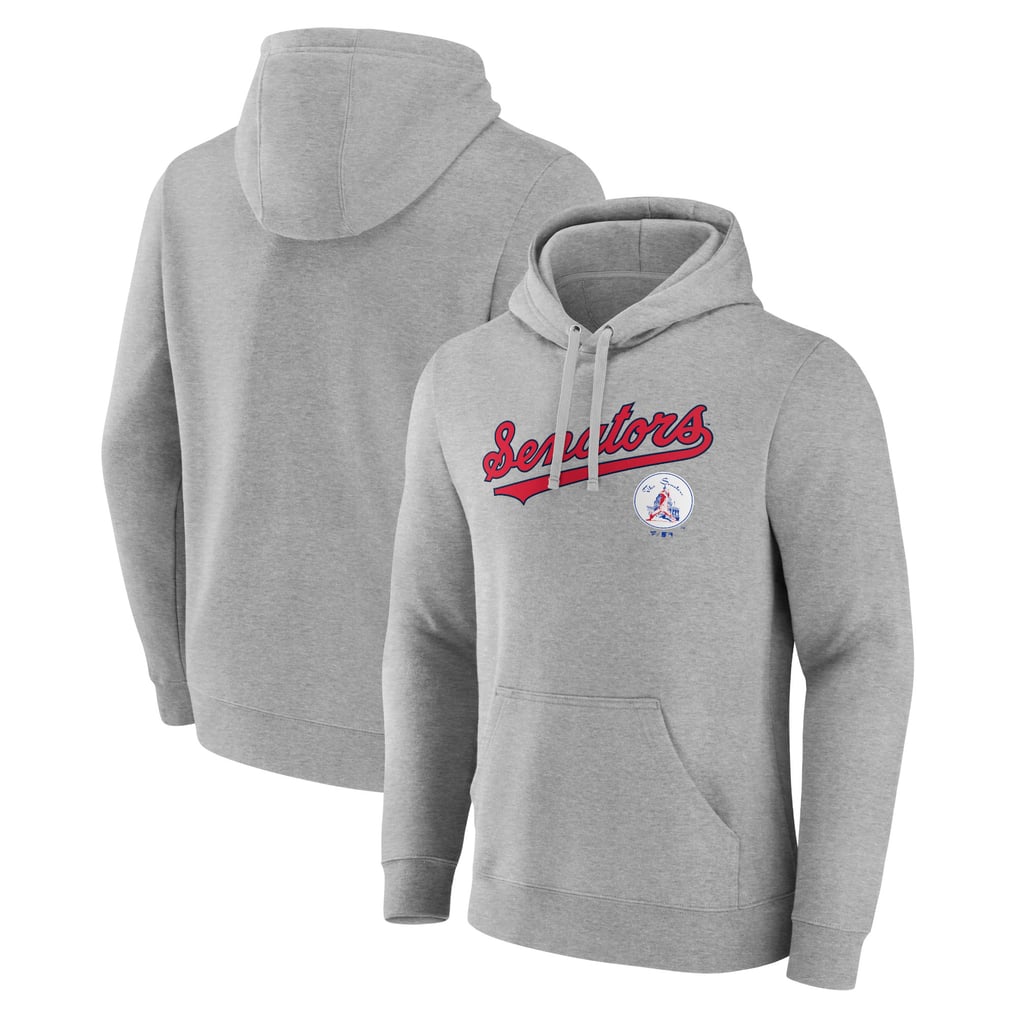 Washington Senators Wahconah Pullover Hoodie - Gray