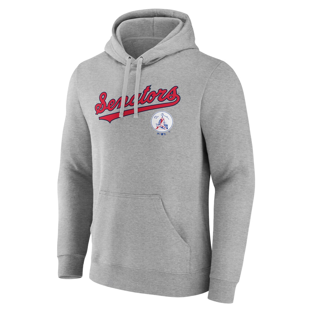 Washington Senators Wahconah Pullover Hoodie - Gray