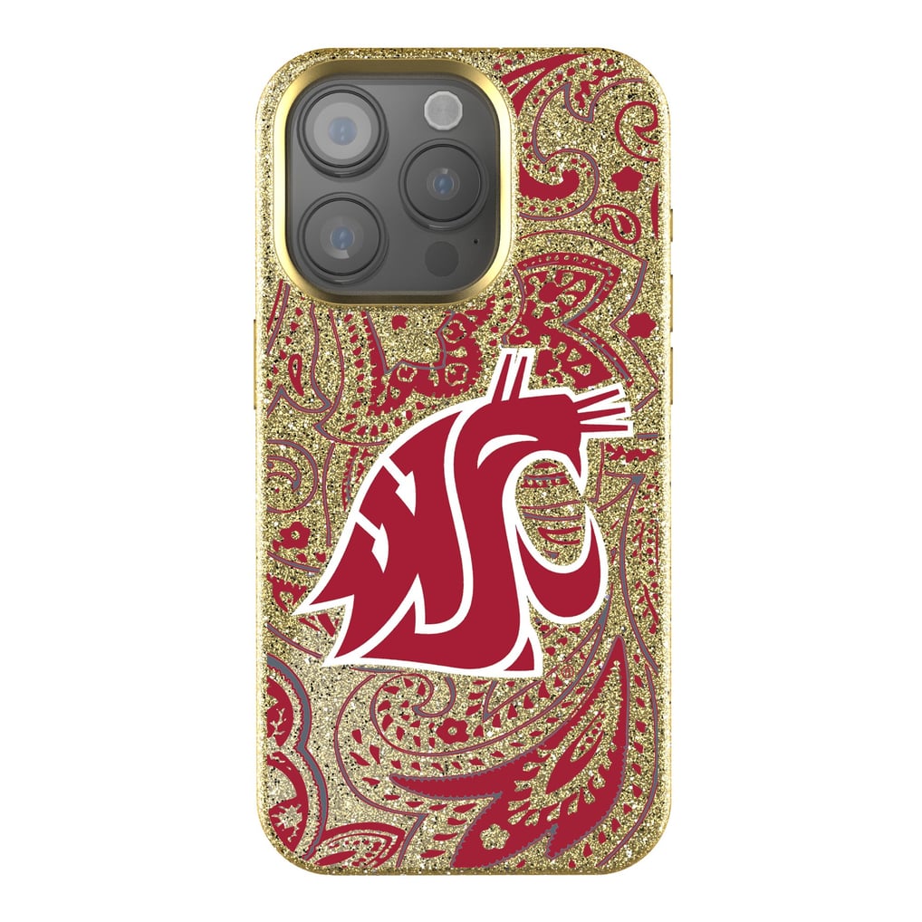Washington State Cougars Keyscaper Paisley Bling iPhone Case