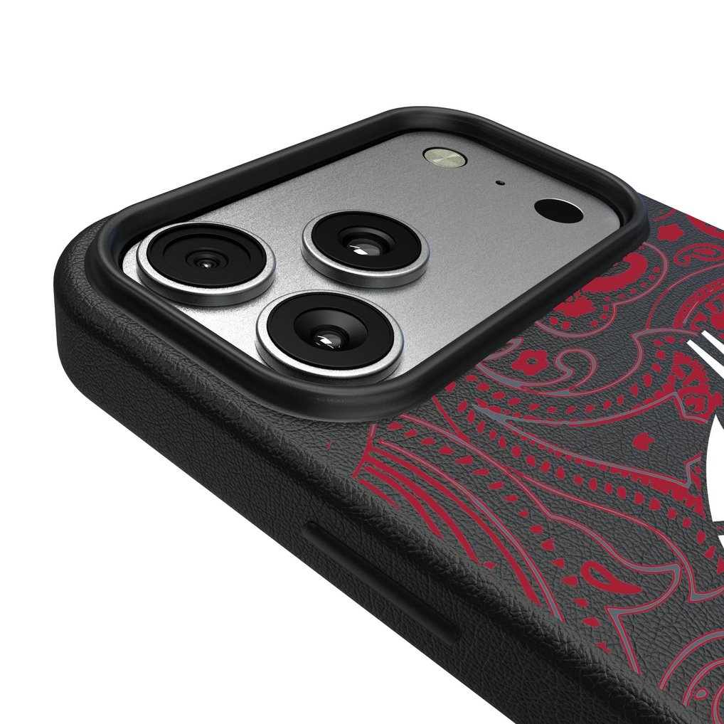 Washington State Cougars Keyscaper Paisley iPhone Magnetic Bump Case