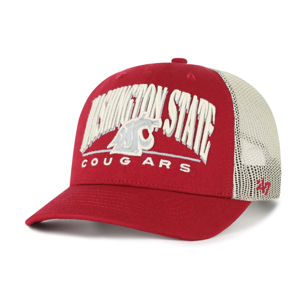 Washington State Cougars '47 Arid Adjustable Trucker Hat - Crimson