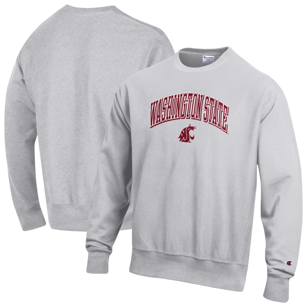 Washington State Cougars Champion Reverse Weave Sweatshirt - Gray