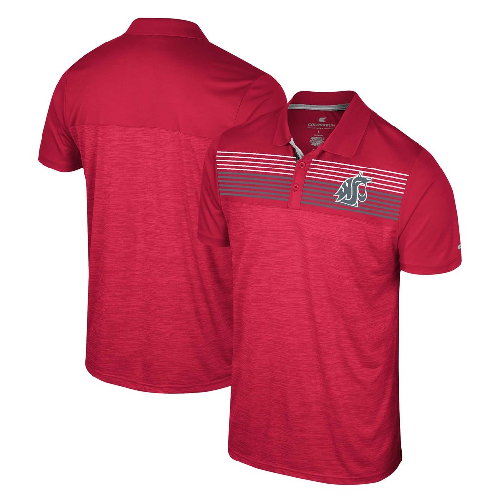 Washington State Cougars Colosseum Langmore Polo - Red