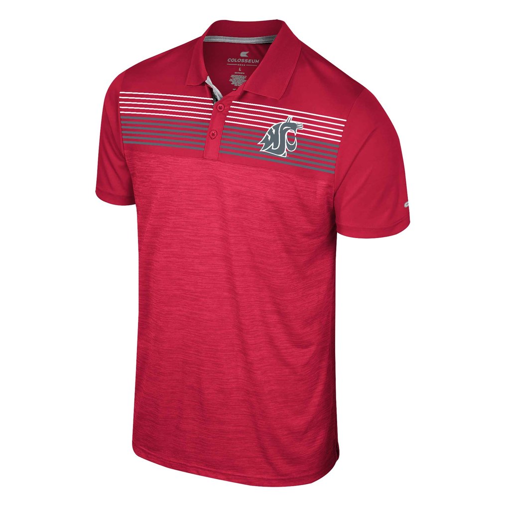Washington State Cougars Colosseum Langmore Polo - Red