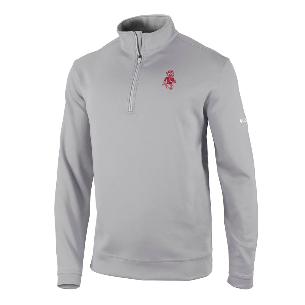 Washington State Cougars Columbia Vault Logo Wickhams Hills Quarter-Zip Pullover - Gray