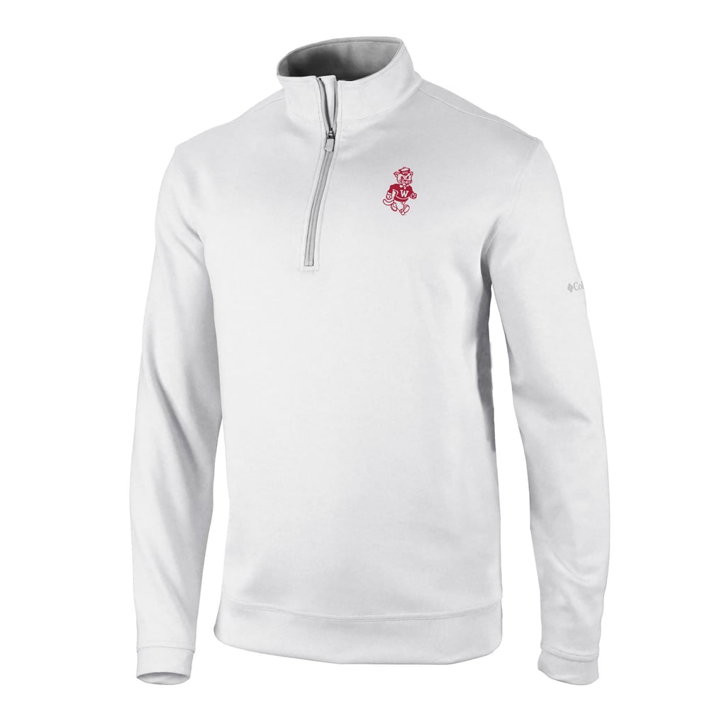 Washington State Cougars Columbia Vault Logo Wickhams Hills Quarter-Zip Pullover - White