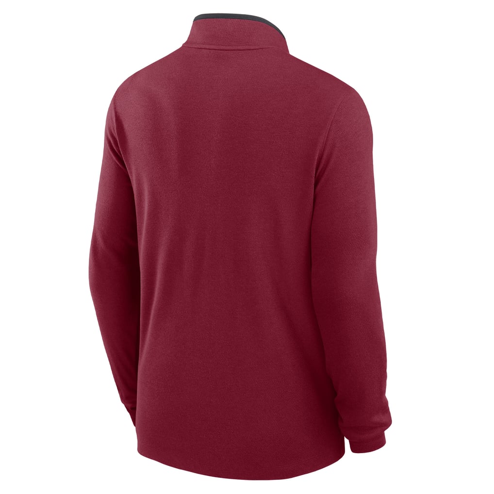 Washington State Cougars Nike Basketball Victory Dri-FIT Half-Zip Pullover - Crimson