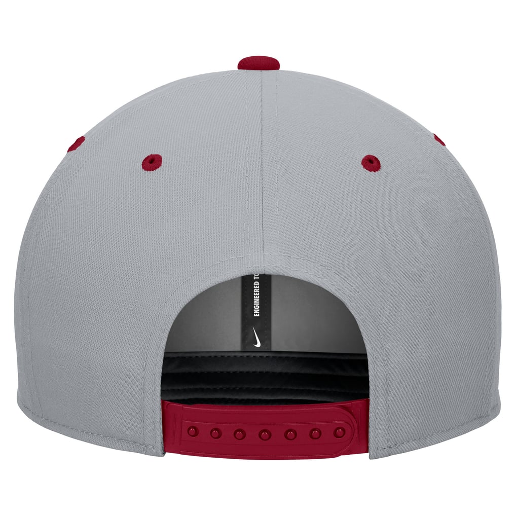 Washington State Cougars Nike Pro Performance Snapback Hat - White/Gray