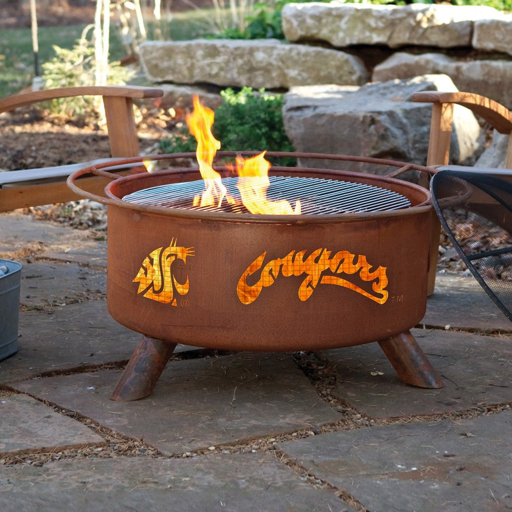 Washington State Cougars Fire Pit