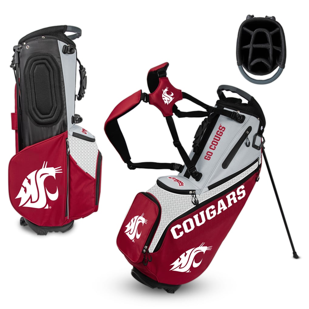 Washington State Cougars WinCraft Back Nine Stand Golf Bag