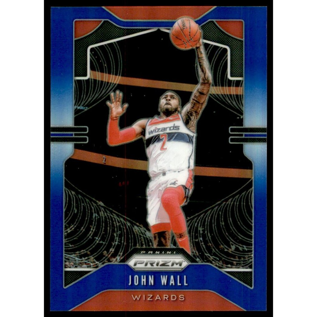 2019-20 Panini Prizm Prizms Blue #181 John Wall