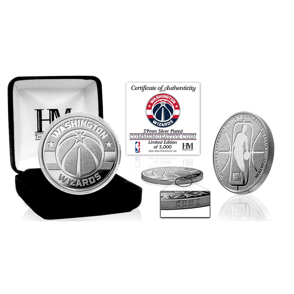 Washington Wizards Highland Mint Silver Mint Coin