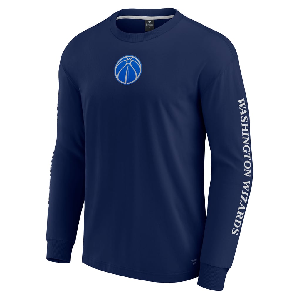 Washington Wizards Fanatics Elements Strive Long Sleeve T-Shirt  - Navy