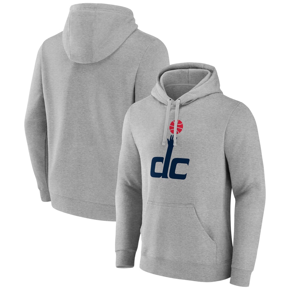 Washington Wizards Alternate Logo Pullover Hoodie - Gray