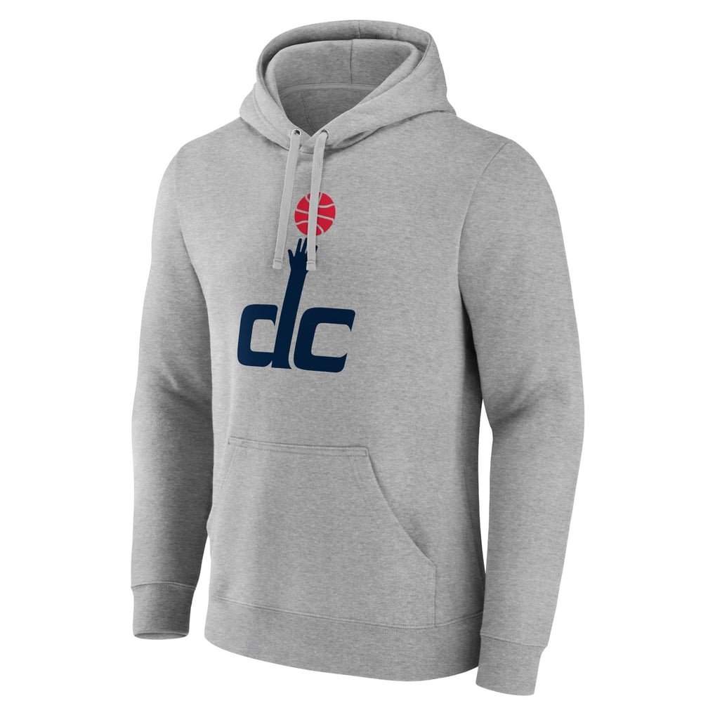 Washington Wizards Alternate Logo Pullover Hoodie - Gray