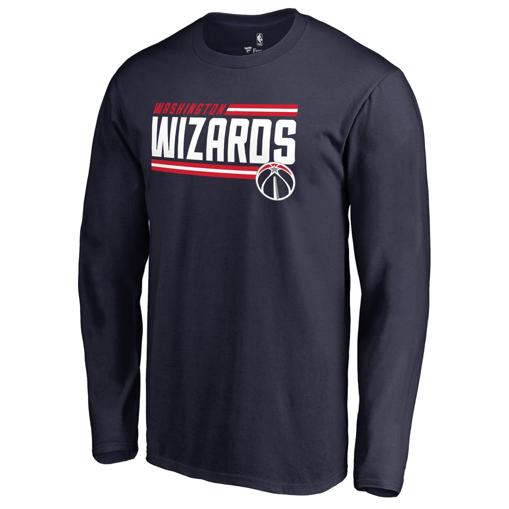 Washington Wizards Onside Stripe Long Sleeve T-Shirt - Navy