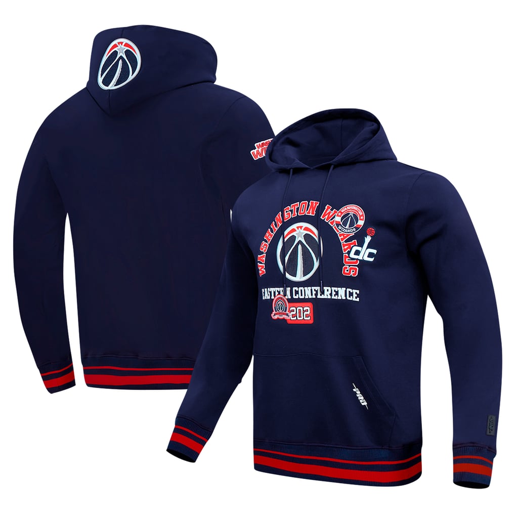 Washington Wizards Pro Standard Area Code Pullover Hoodie - Navy