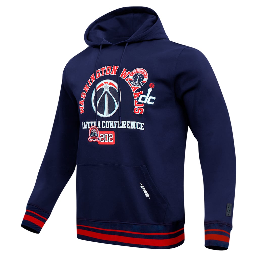 Washington Wizards Pro Standard Area Code Pullover Hoodie - Navy